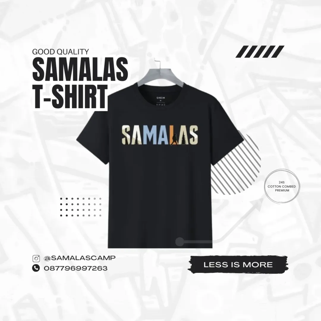 🔥 Samalas T-Shirt: Temukan Pengalaman Baru dalam Penampilanmu!